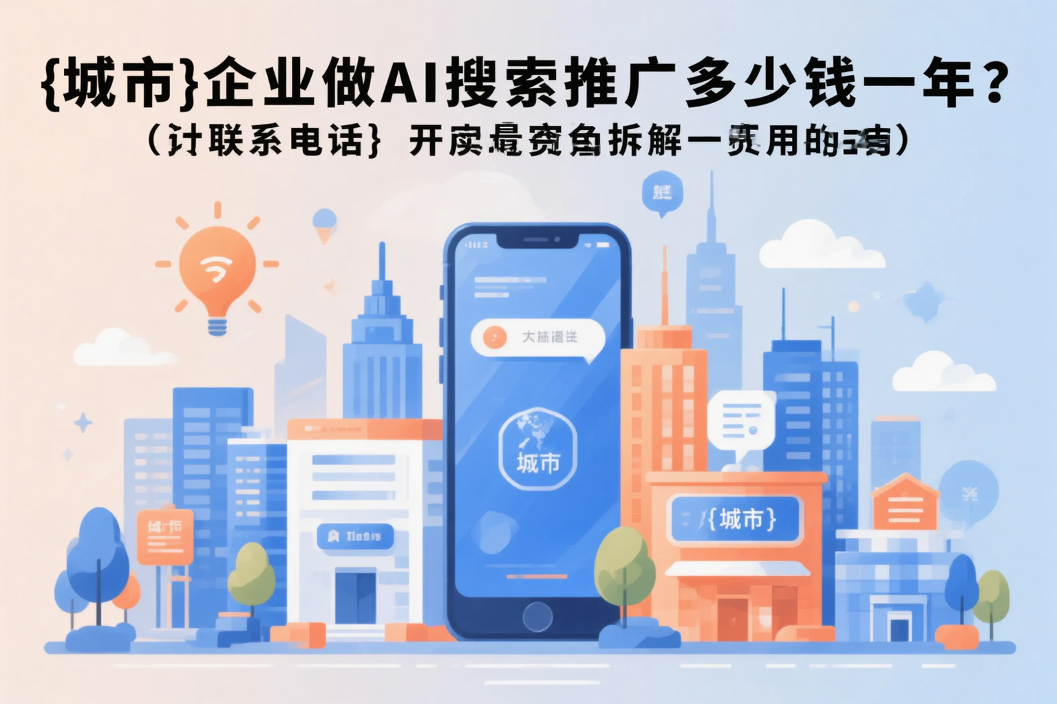 德州企业做AI搜索推广多少钱一年？真实费用拆解